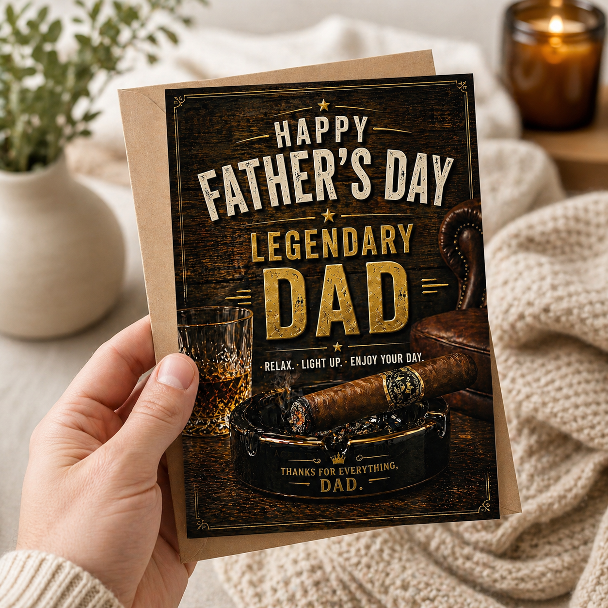 Fathers Day Card - Legendary Dad
