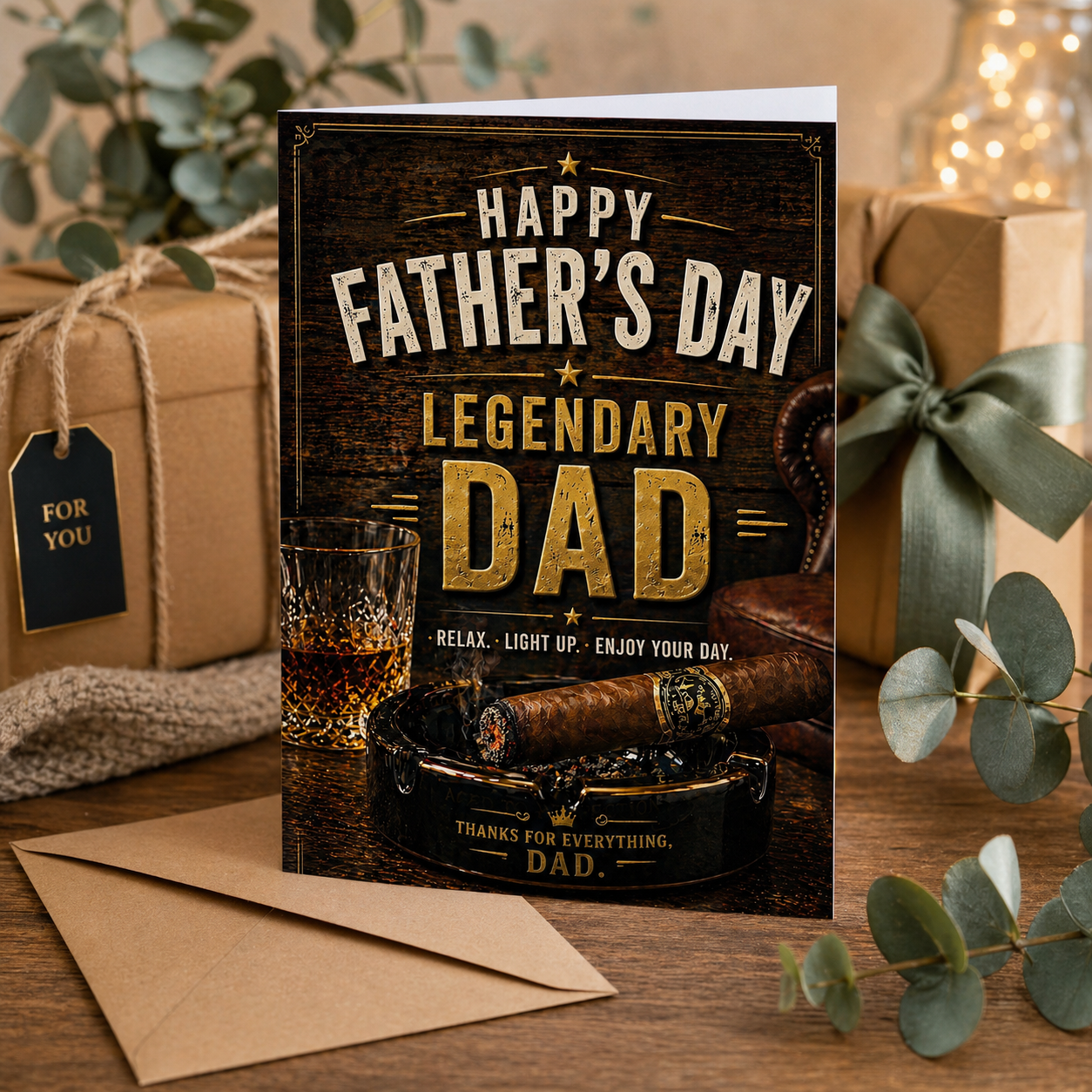 Fathers Day Card - Legendary Dad