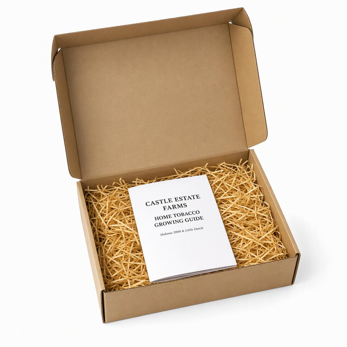 Tobacco Growing Kit, Grow Your Own Tobacco from Seed, Habano 2000 & Little Dutch Heirloom Seeds, Gardening Gift Box